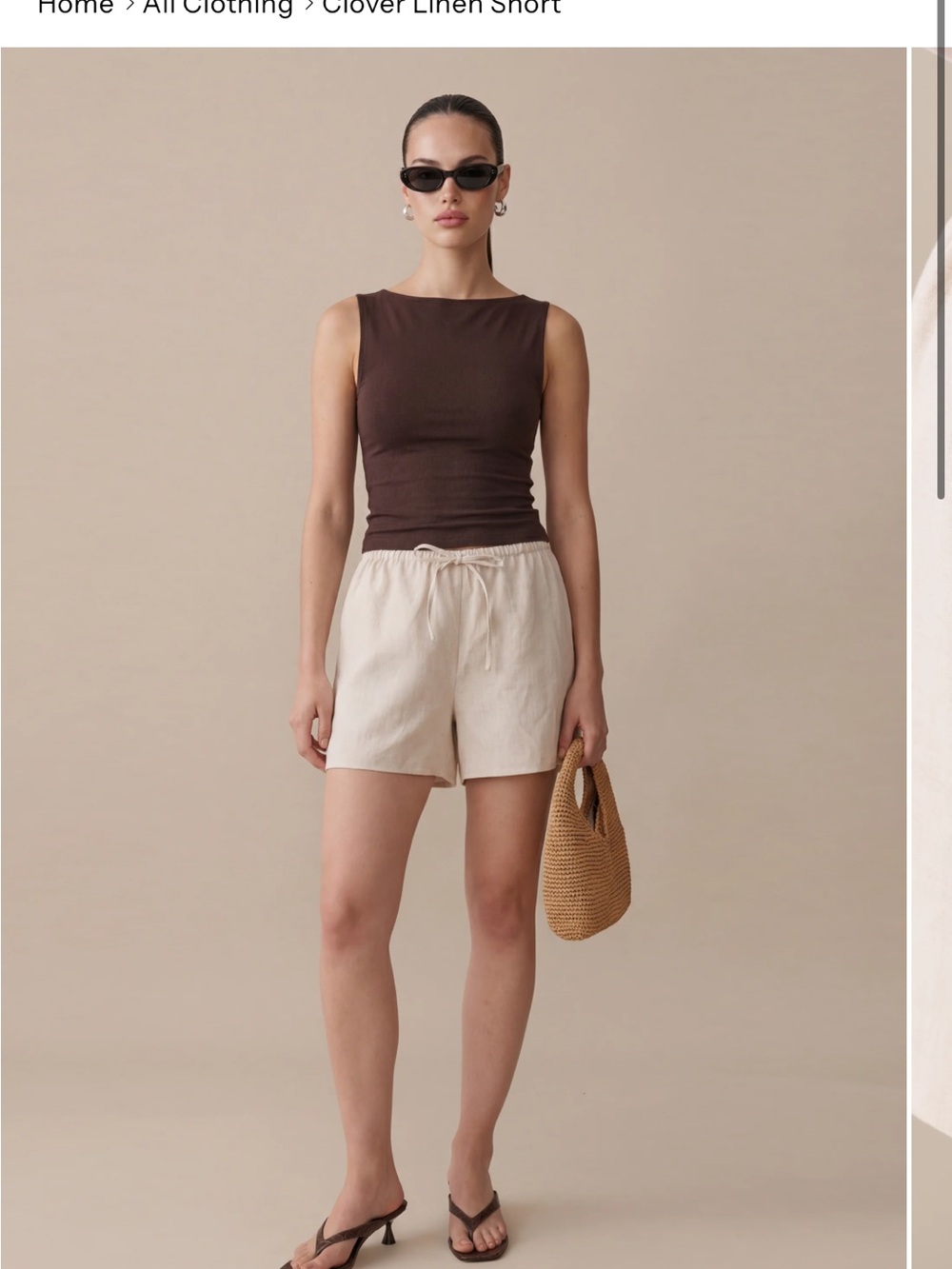 Clover Linen Short